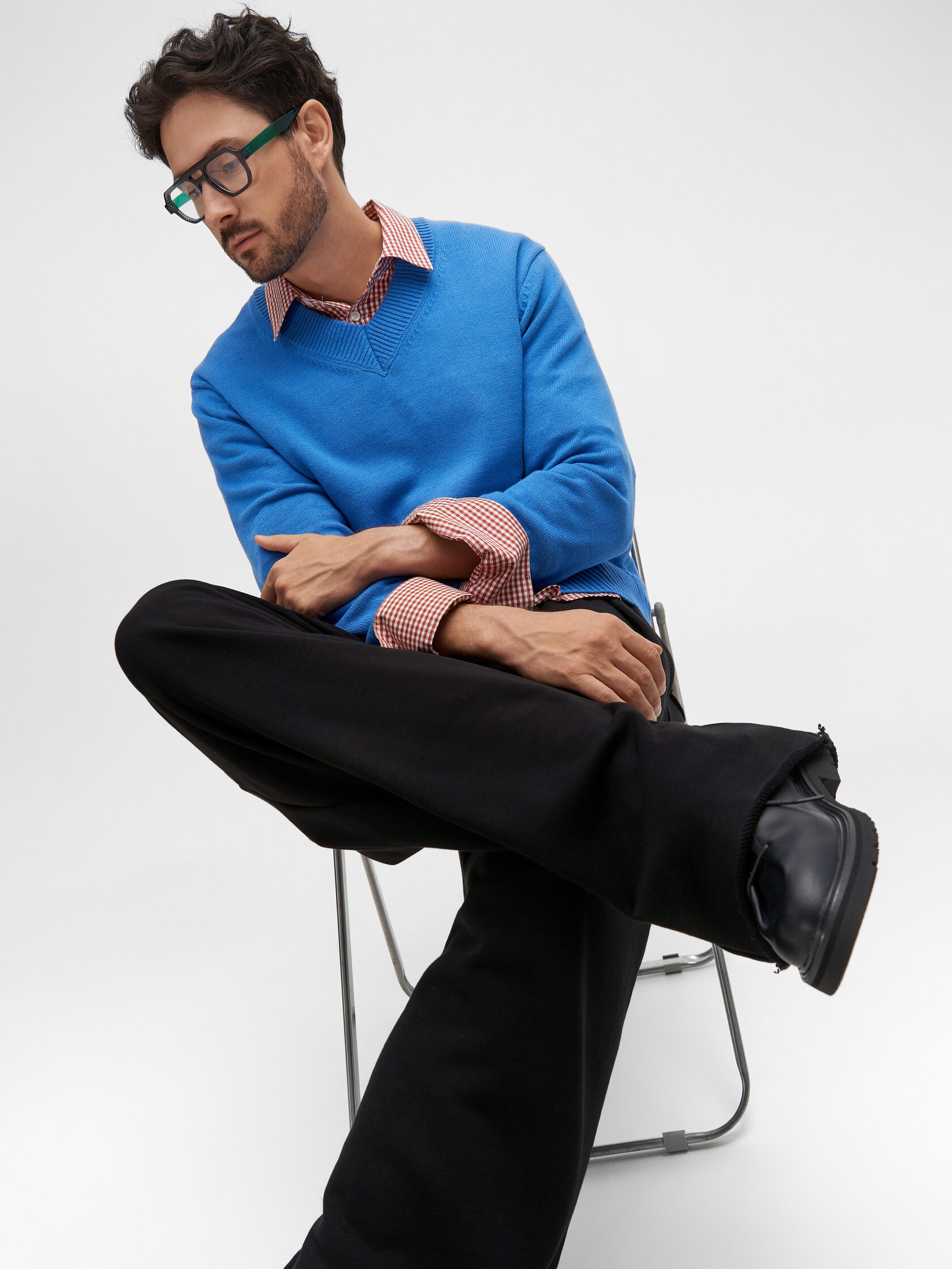 Брюки «С карманом». Чёрный