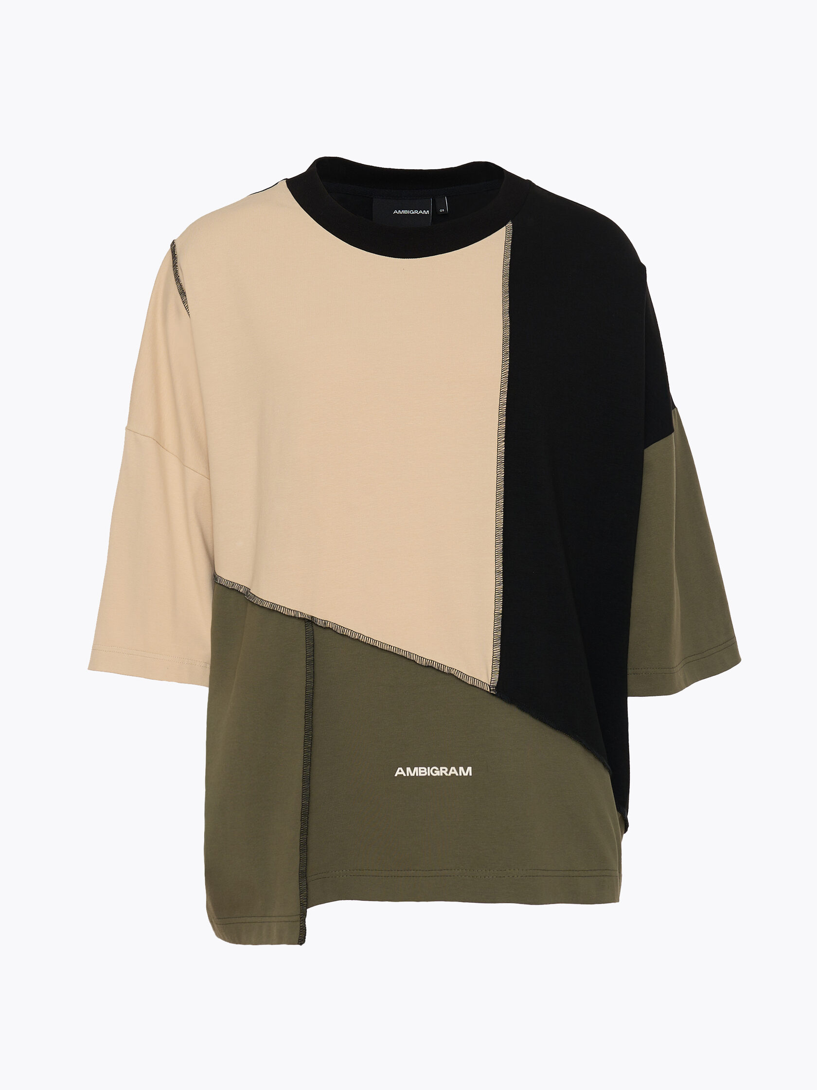 Футболка «Куски». Хаки -- 2