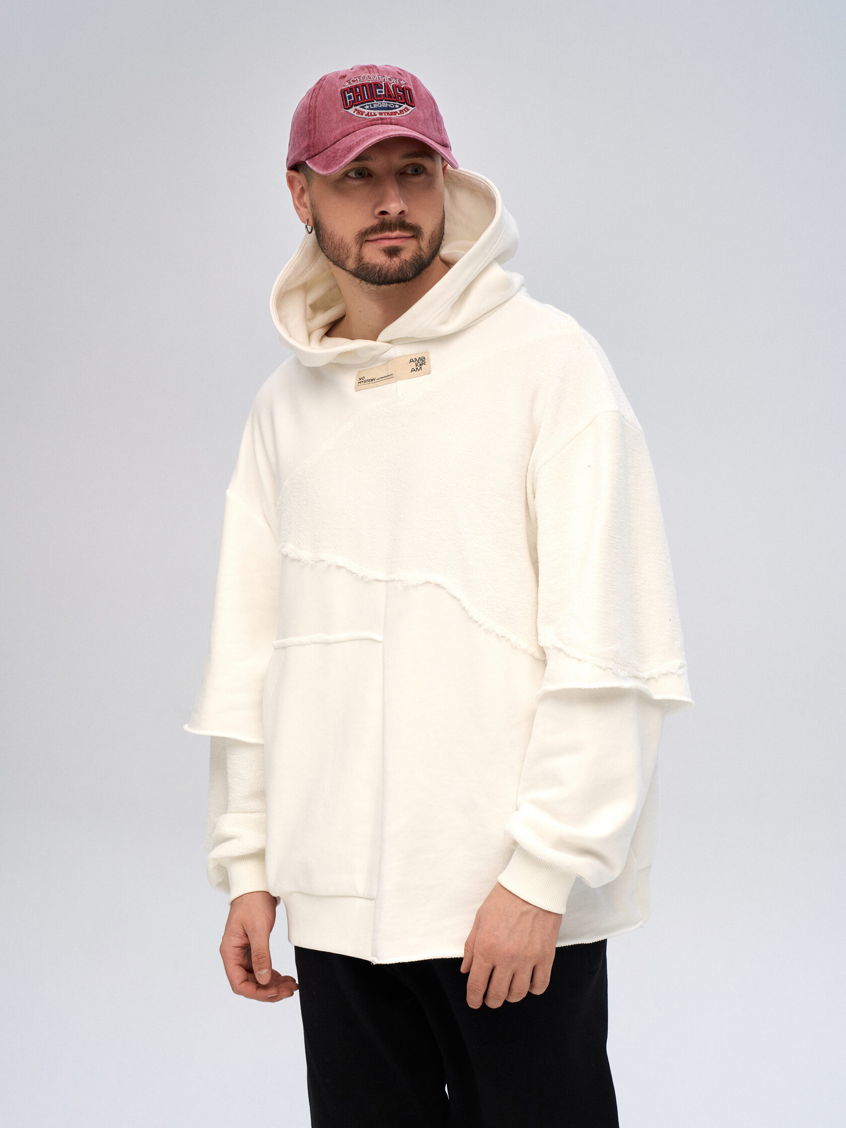 Худи «Куски». Молочный — фото 3