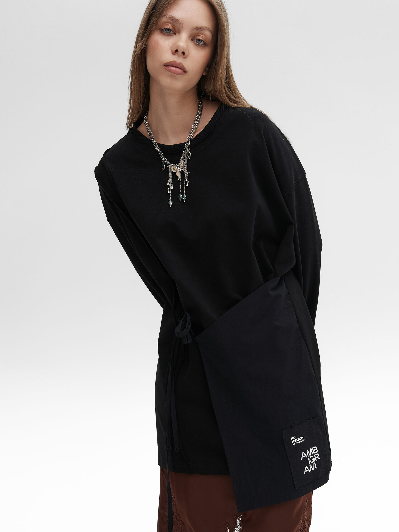 Лонгслив «Корея». Чёрный — фото 5