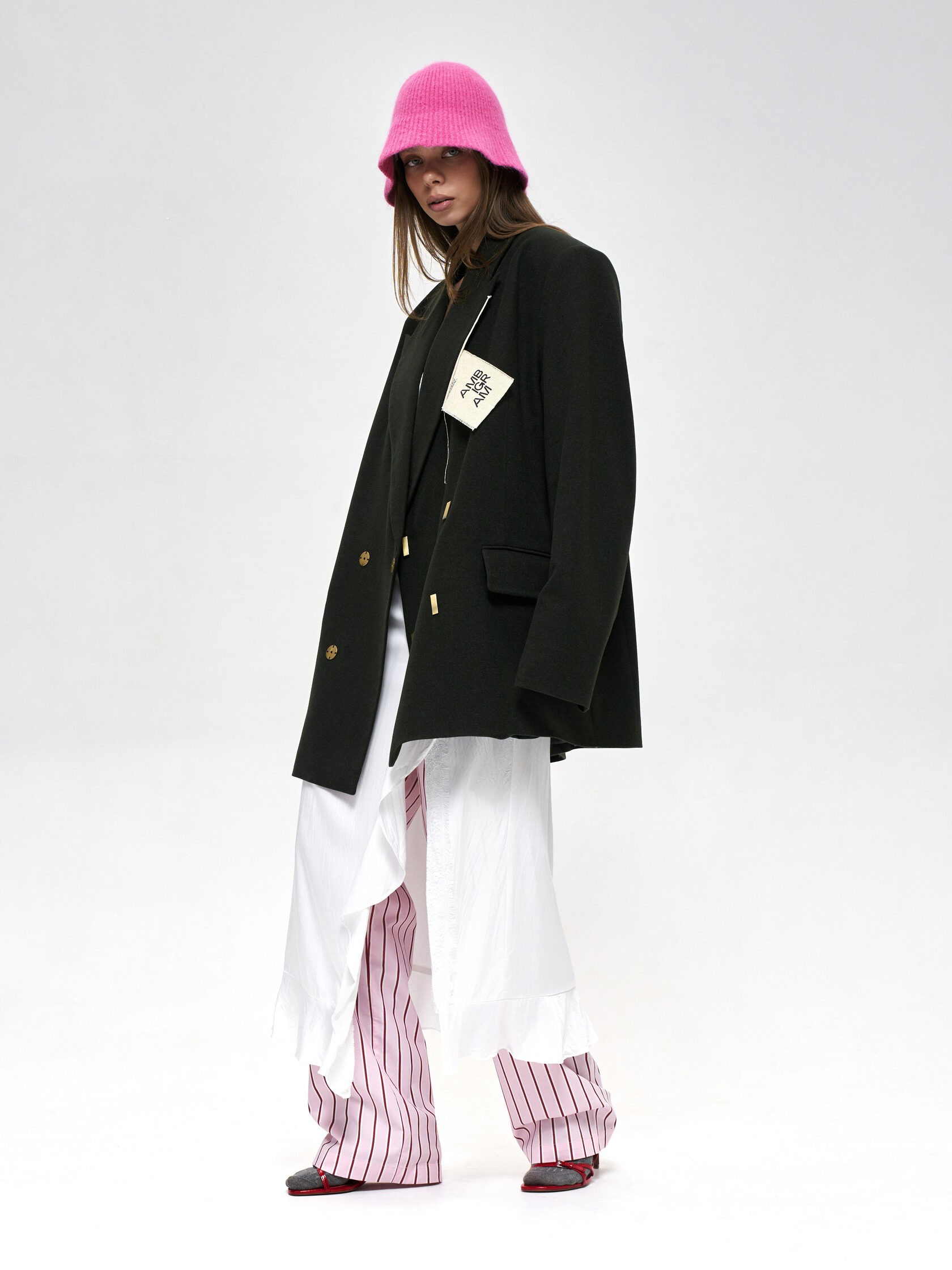 Пиджак «Двубортный». Изумрудный — фото 3