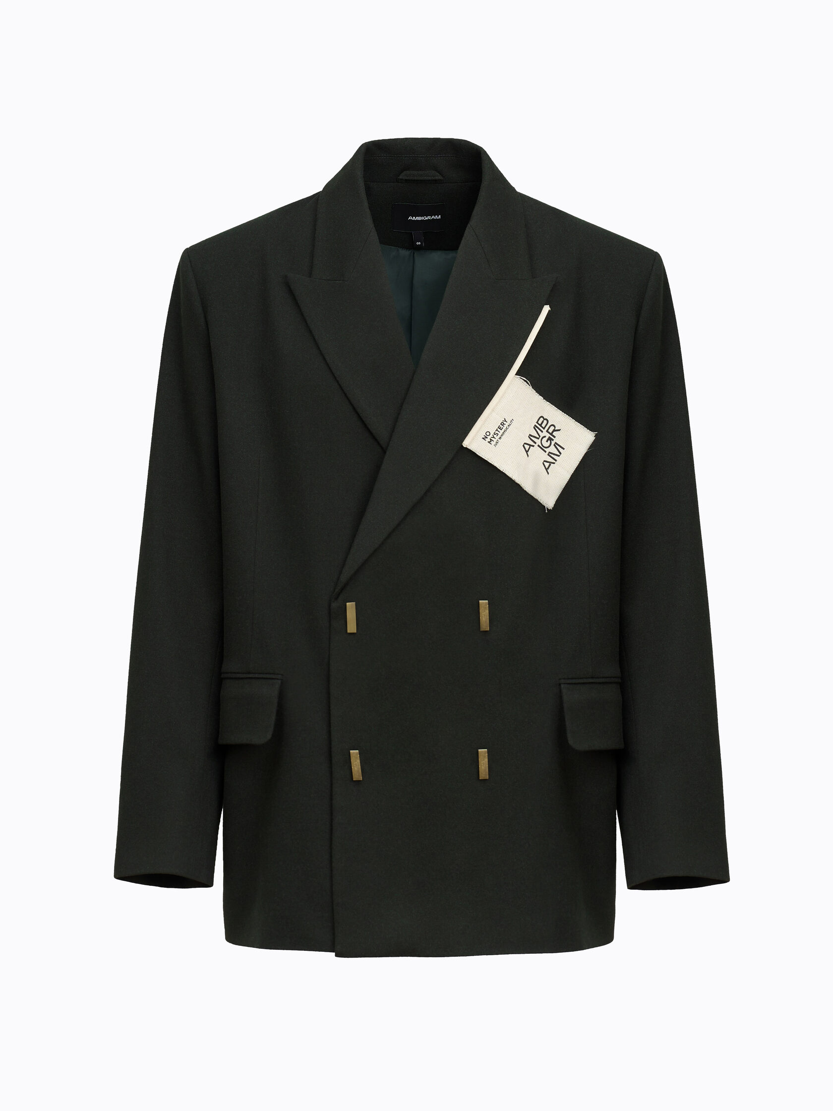 Пиджак «Двубортный». Изумрудный — фото 4