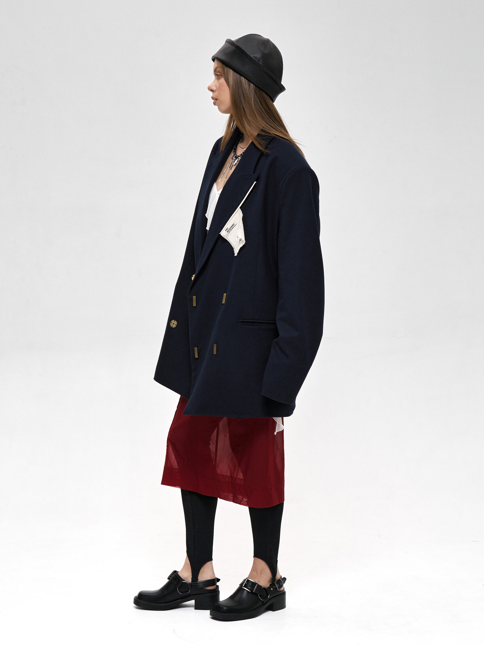 Пиджак «Двубортный». Тёмно-синий — фото 5