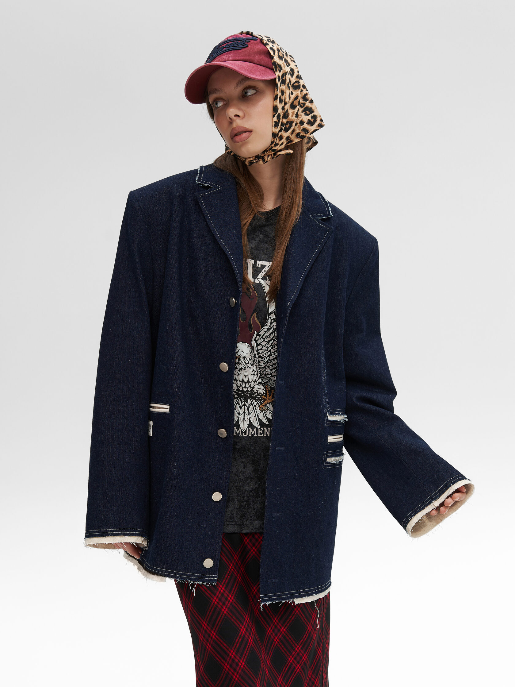 Пиджак «Джинсовый». Тёмно-синий -- 2
