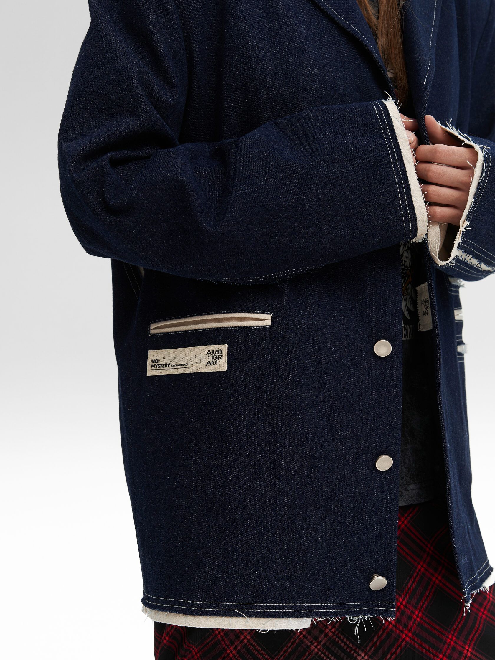 Пиджак «Джинсовый». Тёмно-синий — фото 4