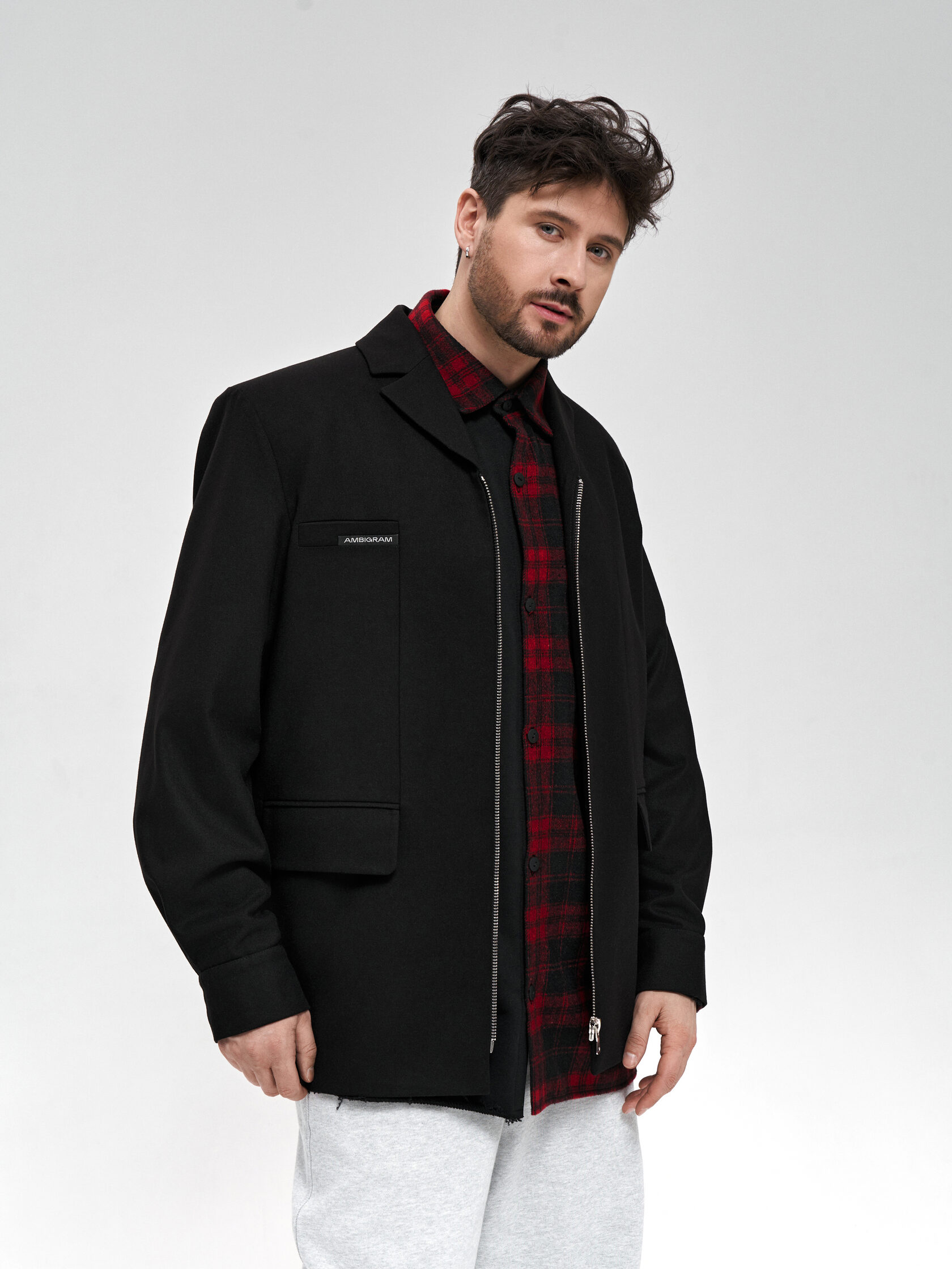 Пиджак «Молнии». Чёрный — фото 3