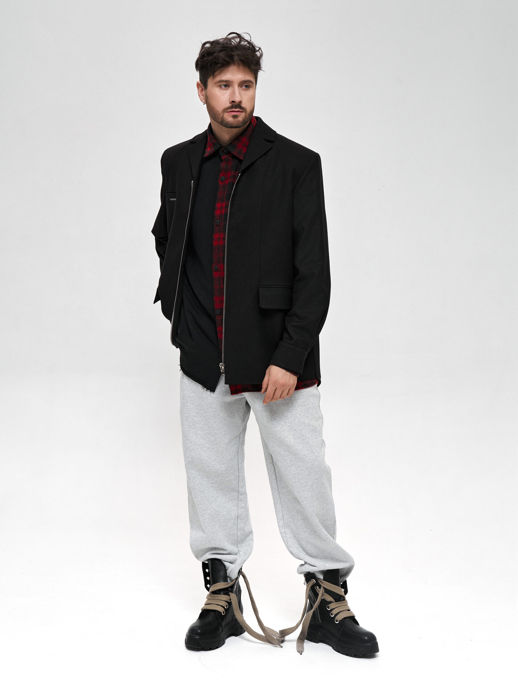 Пиджак «Молнии». Чёрный — фото 4