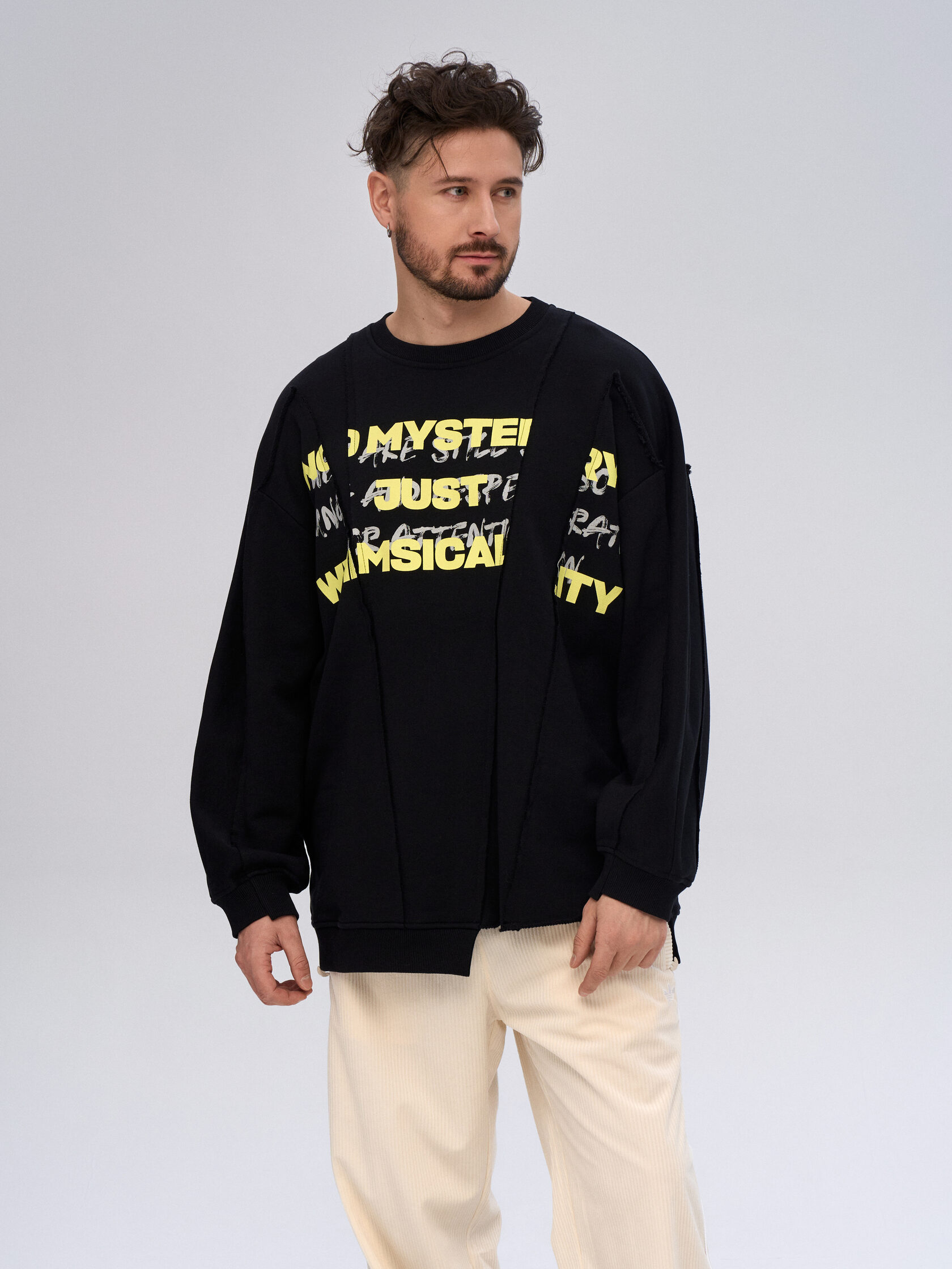 Свитшот «Роскошь бутиков». Чёрный — фото 4